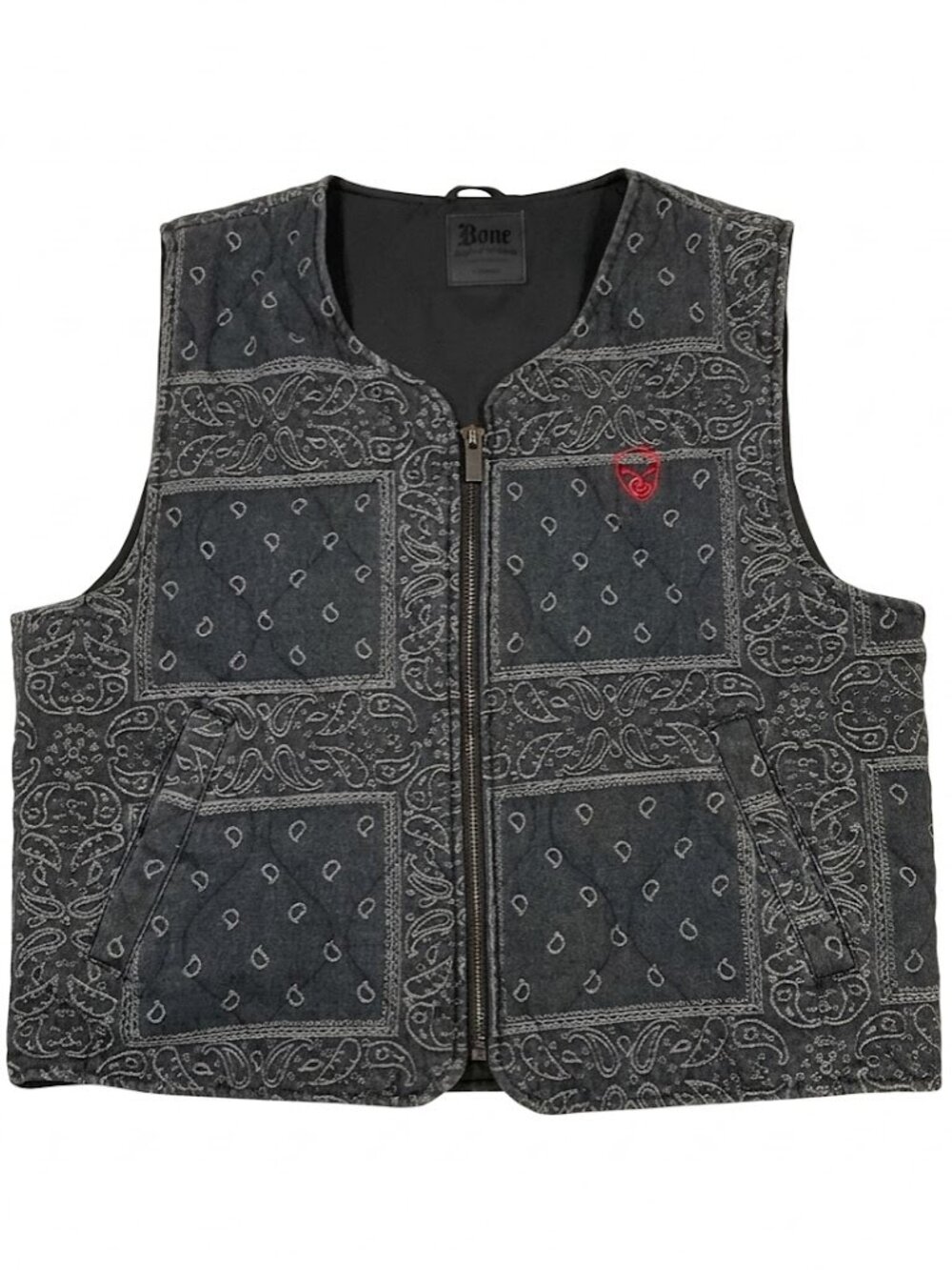 Vintage Bandana Print Bone Thugs and Harmony Vest